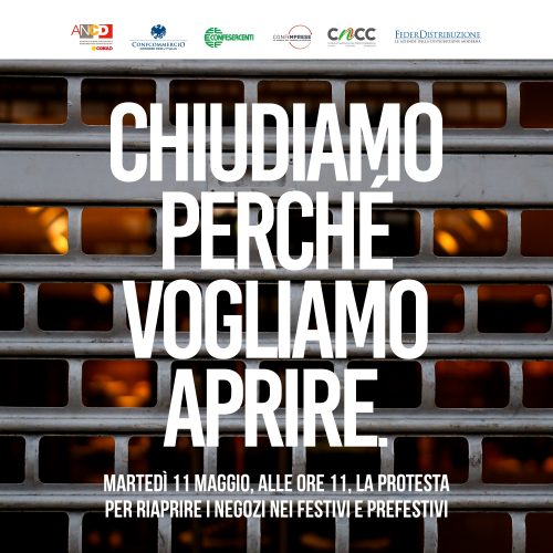 CHIUDIAMO PERCHÈ VOGLIAMO APRIRE